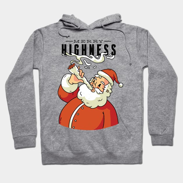 Merry Christmas | Funny Santa Hoodie by LR_Collections